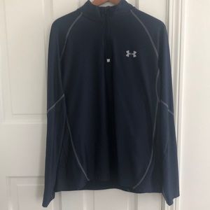 Under Armour Quarter Zip (blue, large)